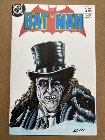 Image of Penguin Sketch Cover by Leon