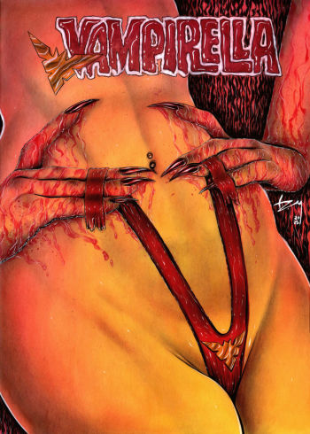 Image of Vampirella - By Denn C. Mendes