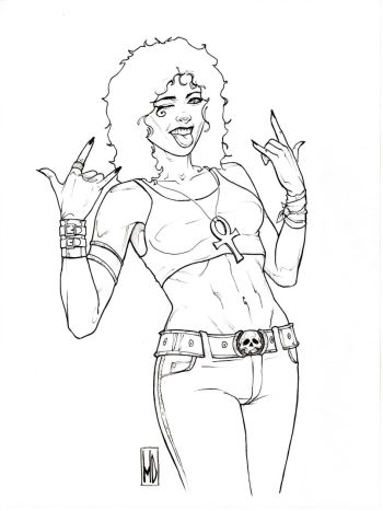 Image of Death Sketch