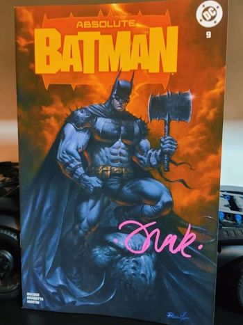 Image of Absolute Batman #9 Lucio Parrillo exclusive variant - Signed by Frank Martin
