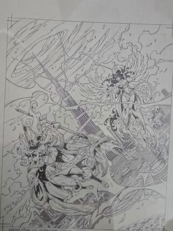 Image of Original Karma Fire vs Hurricane Cover