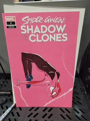 Image of Spider-Gwen: Shadow Clones #1 Sketch Cover