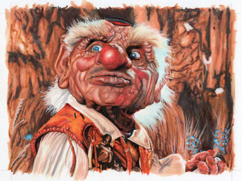 Image of Hoggle from the fantasy film classic Labyrinth