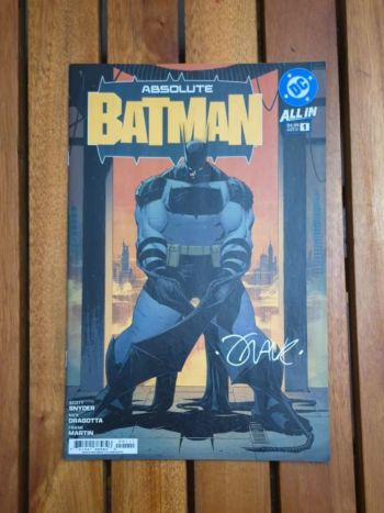 Image of Absolute Batman #1 1st print - signed by Frank Martin