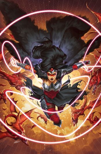 Image of Absolute Wonder Woman #12 cover by Mateus Manhanini