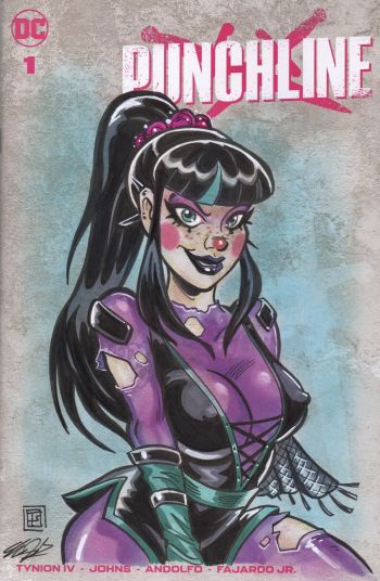 Image of Punchline sketch cover by Tim Shinn