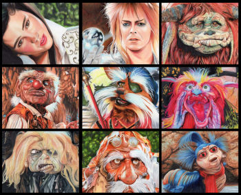 Image of Labyrinth Character Portraits Grid