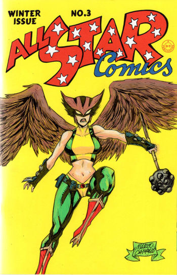 Image of Hawkgirl cover illustration