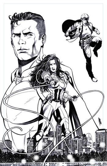 Image of Alphacore Cover - Original Art