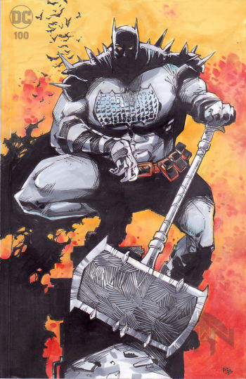 Image of Batman Blank Variant Sketch Cover