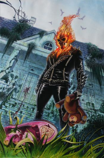 Image of Ghost Rider Illustration