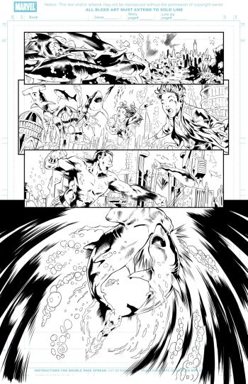 Image of Namor Interior page
