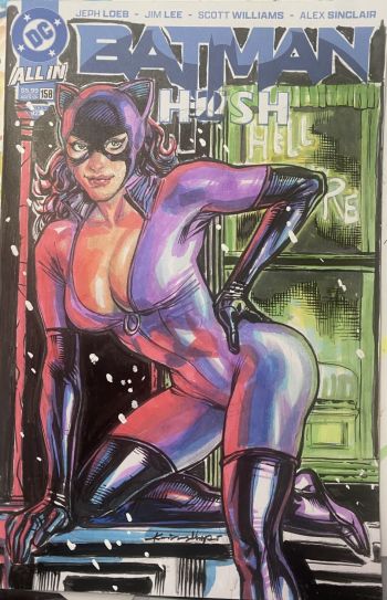 Image of Catwoman Sketch Cover