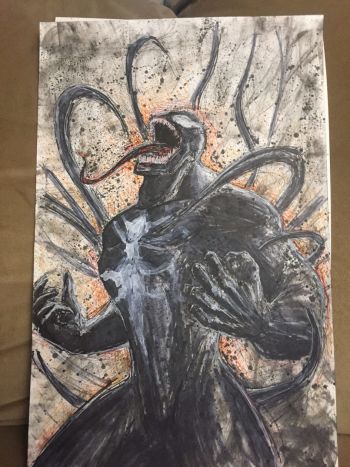 Image of Venom Painting
