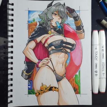 Image of Caesar King Pin Up Character