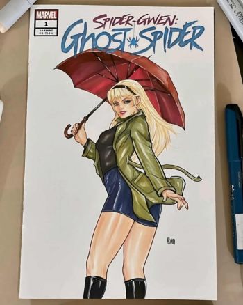 Image of Gwen Stacy – Ghost-Spider Blank Cover