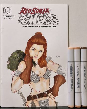 Image of Red Sonja Blank Cover