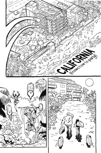 Image of Kal-El-Fornia Love #01 page 01 by Juni Ba