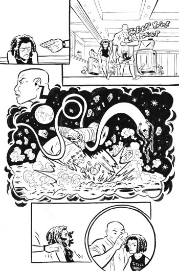 Image of Kal-El-Fornia Love #01 page 04 by Juni Ba