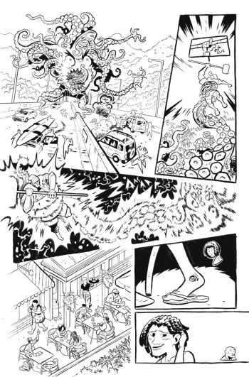 Image of Kal-El-Fornia Love #01 page 07 by Juni Ba