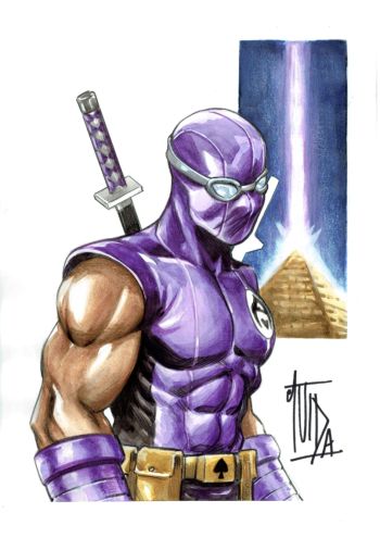 Image of Original Aceblade Illustration
