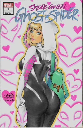Image of Spider-Gwen Ghost-Spider Sketch Cover