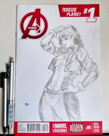 Image of Rogue — Avengers: Rogue Planet #1 Blank Cover.