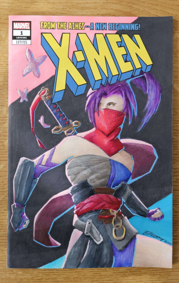 Image of Psylocke Sketch Cover