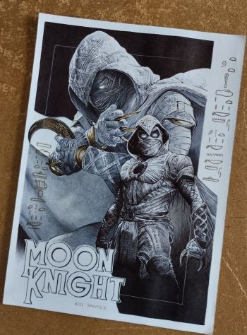 Image of Moon Knight Illustration by Edi Santos
