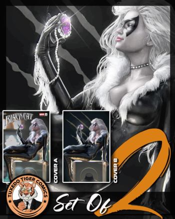 Image of Black Cat #1 Fan Expo Exclusive SET by Tiago Da Silva
