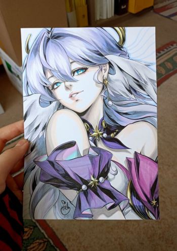 Image of ROBIN from Honkai Star Rail by Lictoria 