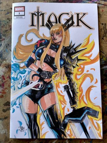 Image of Magik Sketch Cover