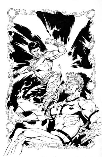 Image of Shang-Chi vs Libra by Jason Johnson-cb6950d2