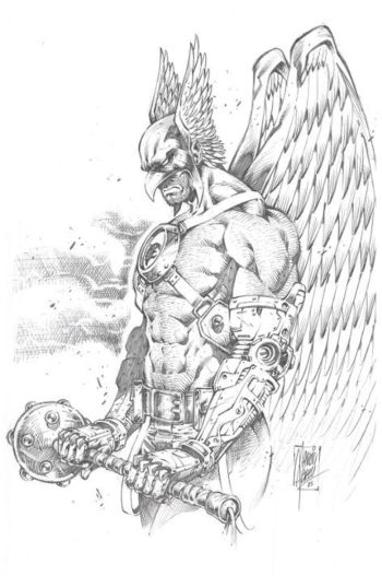 Image of Hawkman by Marcio Abreu