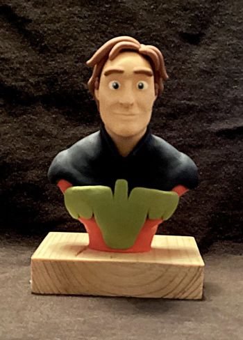 Image of Ultra Boy bust by Jon Hartman