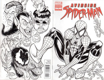Image of Spide-Man and his deadliest foes!