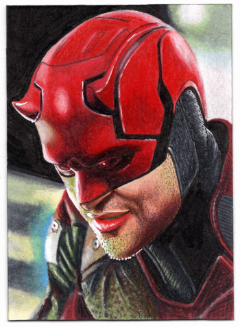 Image of Daredevil sketch card