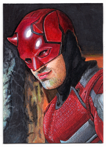 Image of Daredevil Sketch Card 02