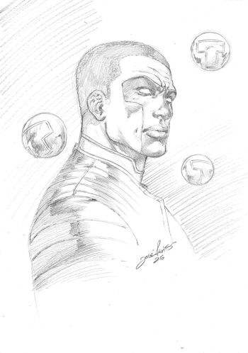 Image of Mr. Terrific Illo by José LuÃs