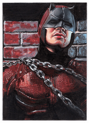 Image of Daredevil Sketch Card