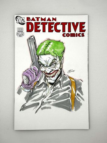 Image of Joker Sketch Cover Detective Comics #880
