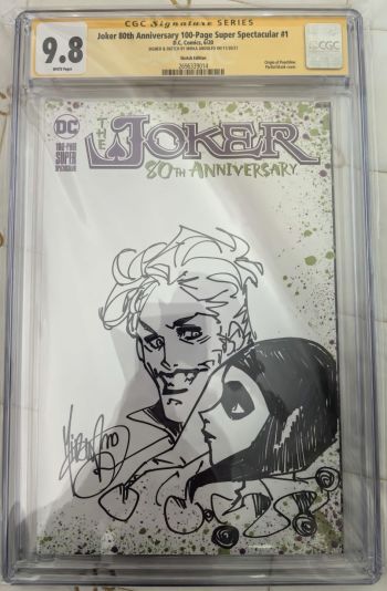 Image of Joker 80th Anniversary 100-Page Super Spectacular 1 Mirka Andolfo CGC 9.8