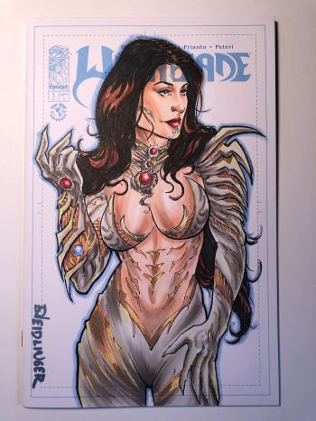 Image of Witchblade Sketch Cover Original Art