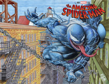 Image of Venom Sketch Cover Amazing Spider-Man #800