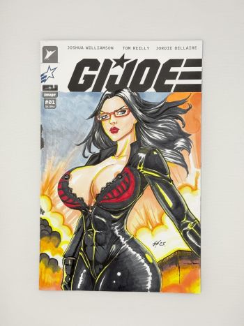 Image of G.I. Joe Sketch Cover Featuring Baroness
