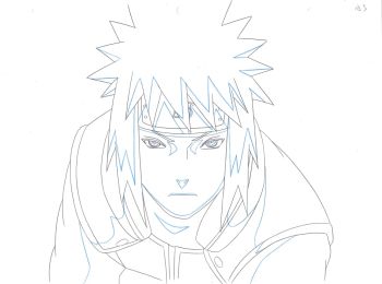 Image of Naruto Shippuden Animation Production Sketch Genga Cel 06 // Anime Art Douga