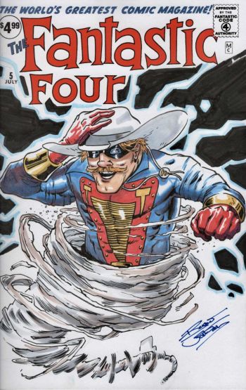 Image of Texas Twister sketch cover by Ryan Santos
