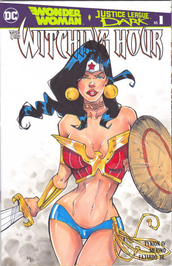 Image of Wonder Woman The Witching Hour Sketch Cover