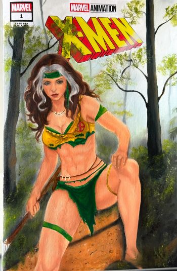 Image of X-Men Rogue Sketch Cover