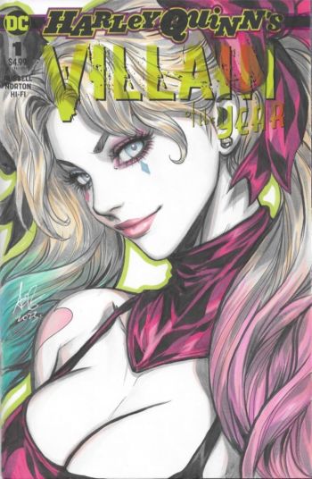 Image of Harley Quinn Sketch Cover by Artgerm